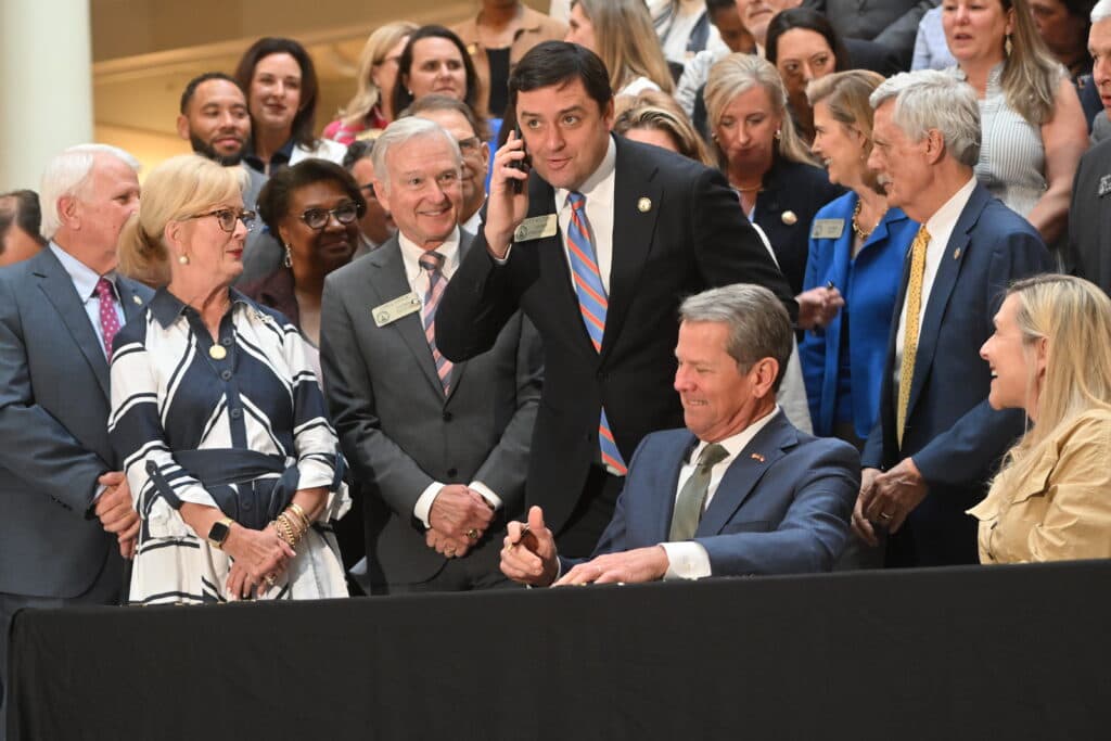 Georgia Governor Signs Major Education Bills Including Phone Ban