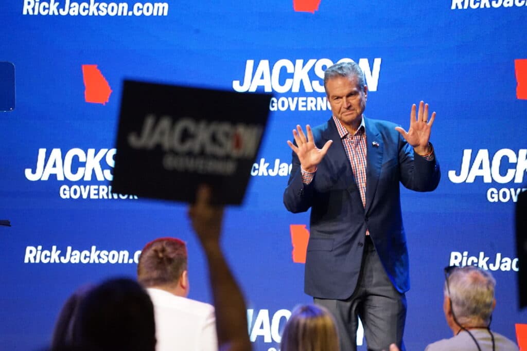 Rick Jackson Defeats Trump-Backed Burt Jones in Georgia GOP Governor Primary