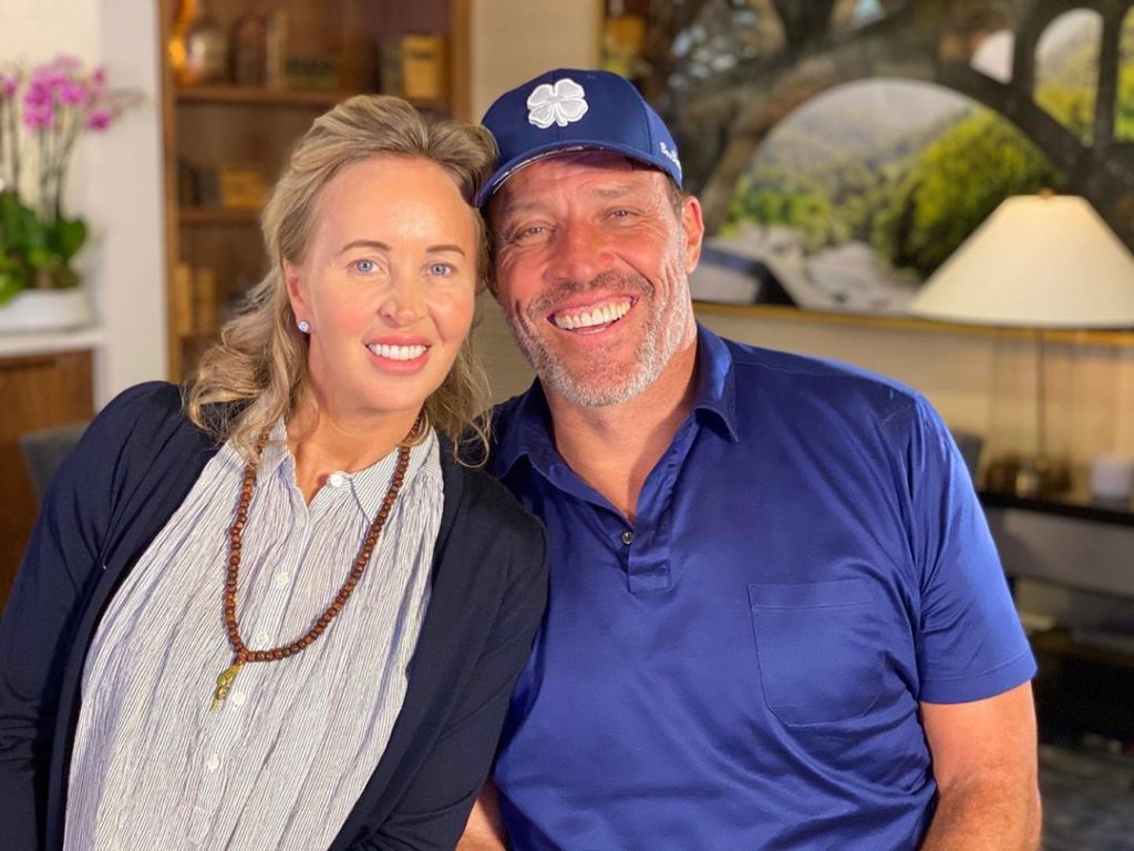 The love story of Tony Robbins and his wife Sage is an unusual one. 
