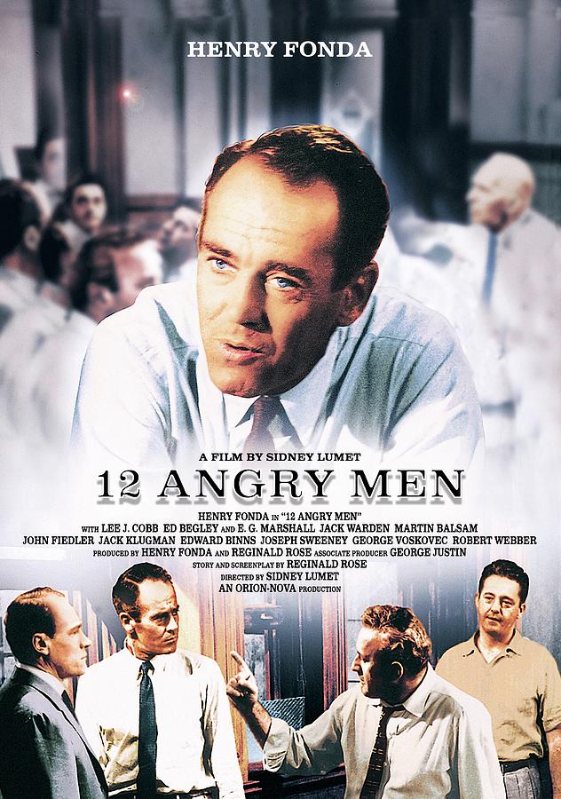 96 12 angry men movie poster ronald miller