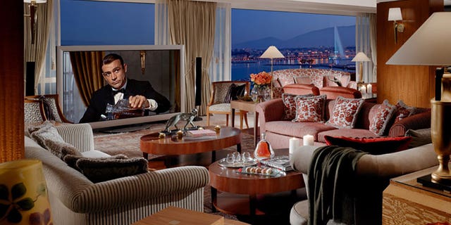 Royal Penthouse Suite Hotel President Wilson Geneva Switzerland