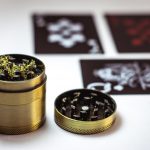 green herb grinder