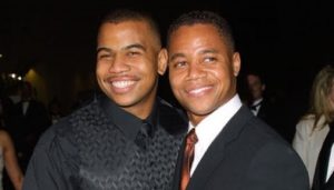 cuba gooding jr with his brothe